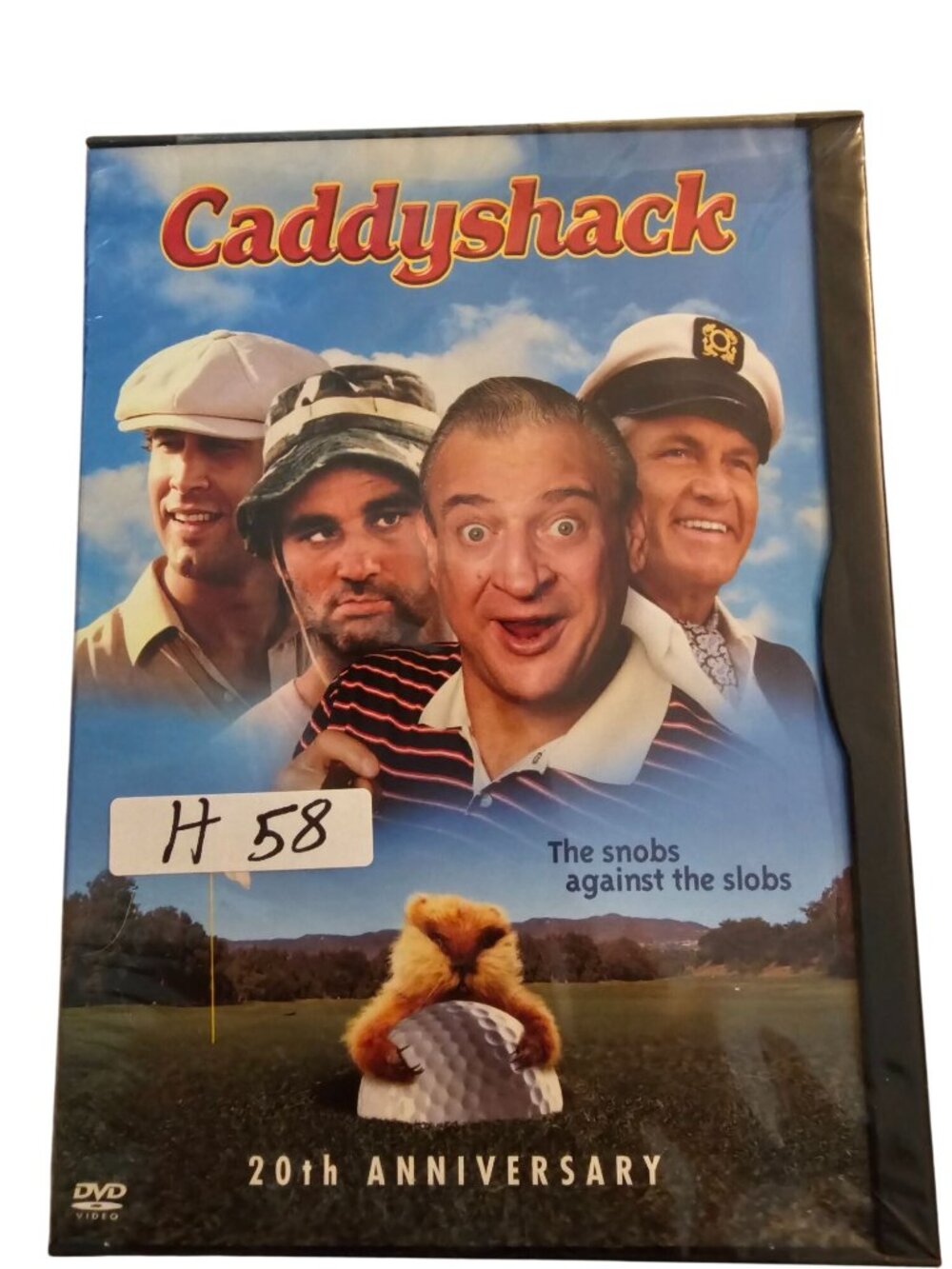 Caddyshack 20th Anniversary DVD Comedy Classic Featuring Chevy Chase & Bill Murr